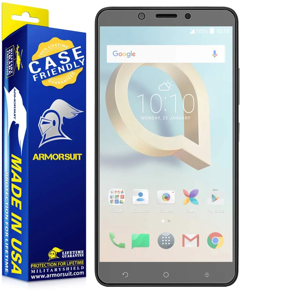 [2 Pack] Alcatel A7 XL Matte Case Friendly Screen Protector