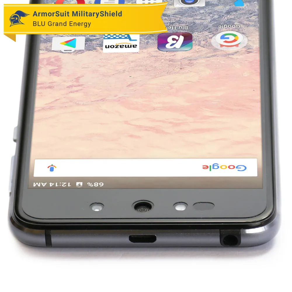 [2-Pack] BLU Grand Energy Matte Case Friendly Screen Protector