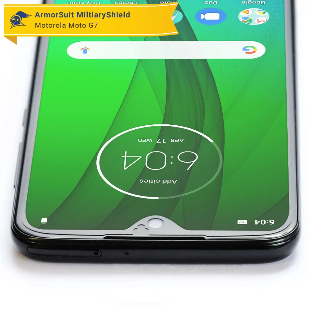 [2 Pack] Motorola Moto G7 Matte Case Friendly Screen Protector