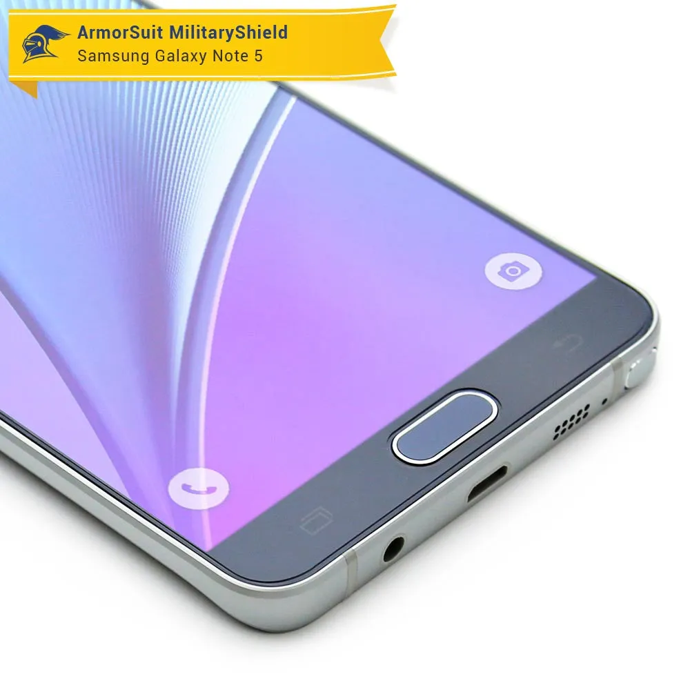 [2-Pack] Samsung Galaxy Note 5 Anti-Glare (Matte) Screen Protector