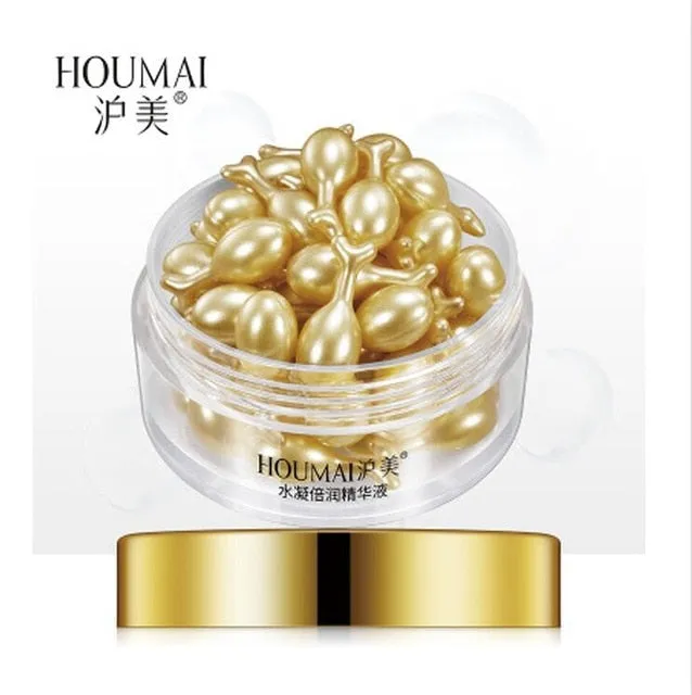 30Pcs/Bottle Hyaluronic Acid Essence Capsules Anti-aging Vitamin E Serum Spot Acne Removing Whitening Cream Essence Face Care