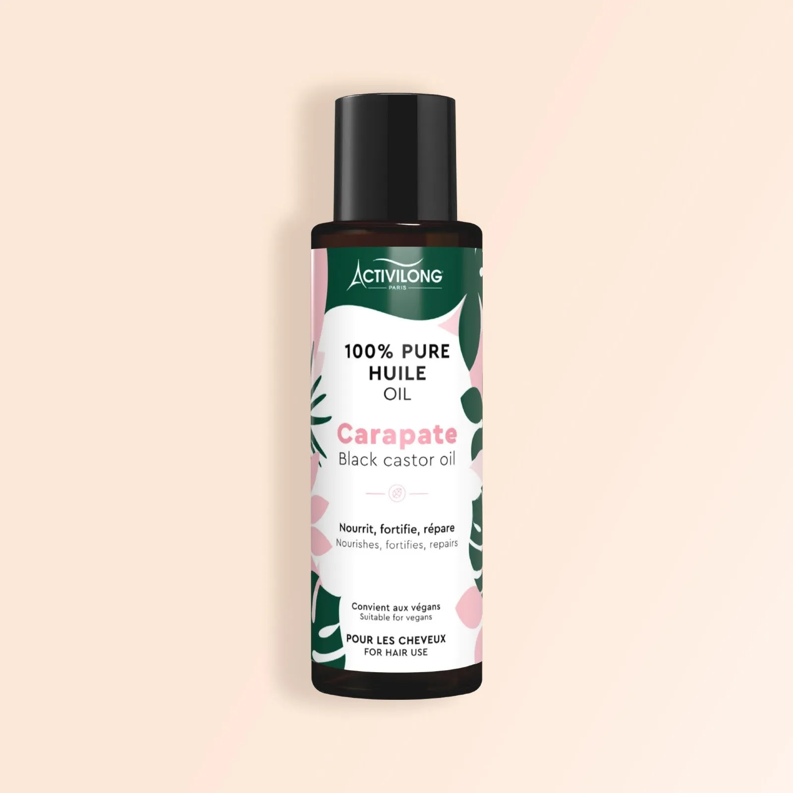 Activilong Carapate Pure Black Castor Oil For Hair Repair 100ml