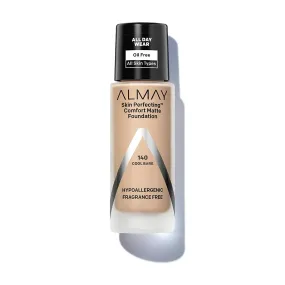 ALMAY - Skin Perfecting Comfort Matte Foundation Cool Bare 140 - 1 fl oz (30 ml)