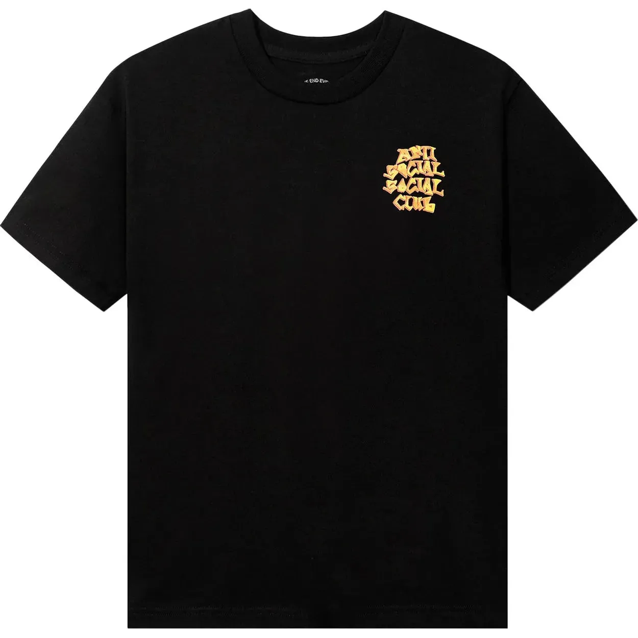 Anti Social Social Club Low Brow Tee Black