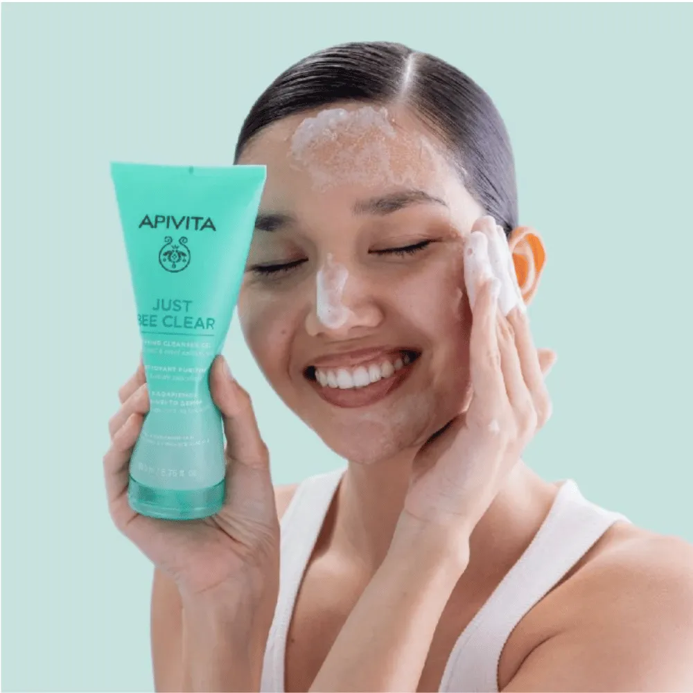 Apivita Just Bee Clear Purifying Cleanser Gel 200ml