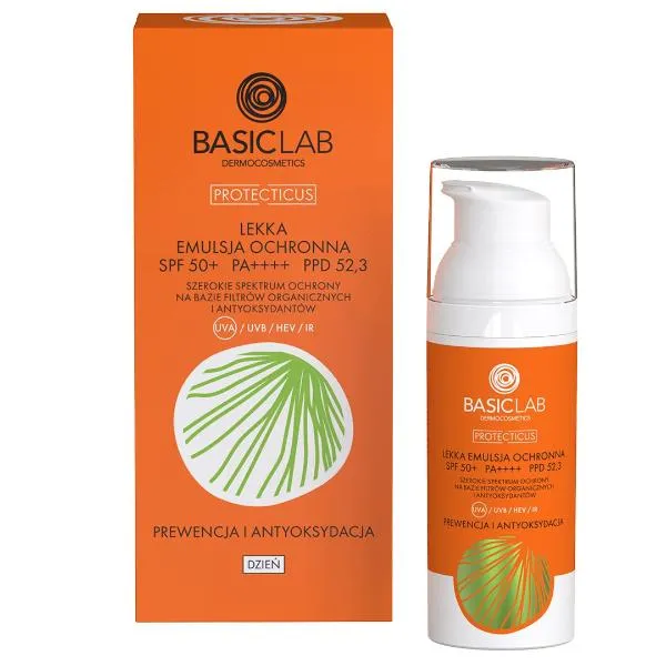 BasicLab SET 5 Protective: Body Emulsion SPF50  100ml   Face Emulsion SPF50  50ml | Full Sun Protection