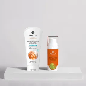 BasicLab SET 5 Protective: Body Emulsion SPF50  100ml   Face Emulsion SPF50  50ml | Full Sun Protection
