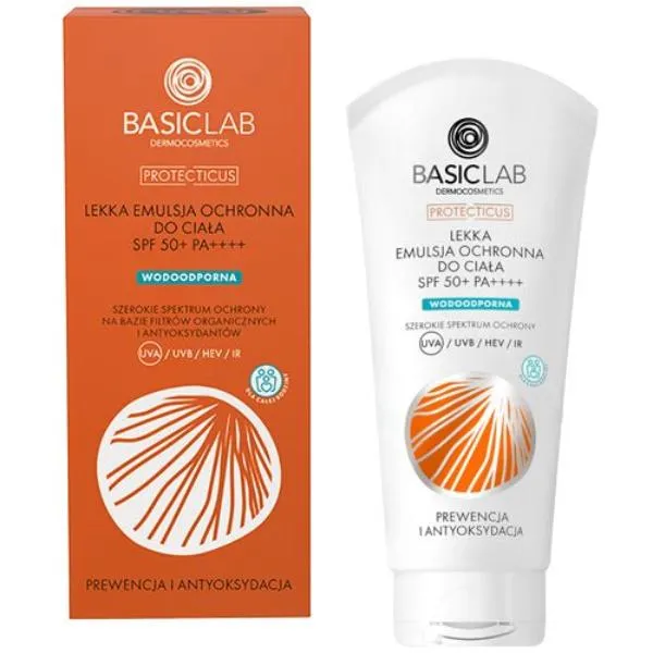 BasicLab SET 5 Protective: Body Emulsion SPF50  100ml   Face Emulsion SPF50  50ml | Full Sun Protection