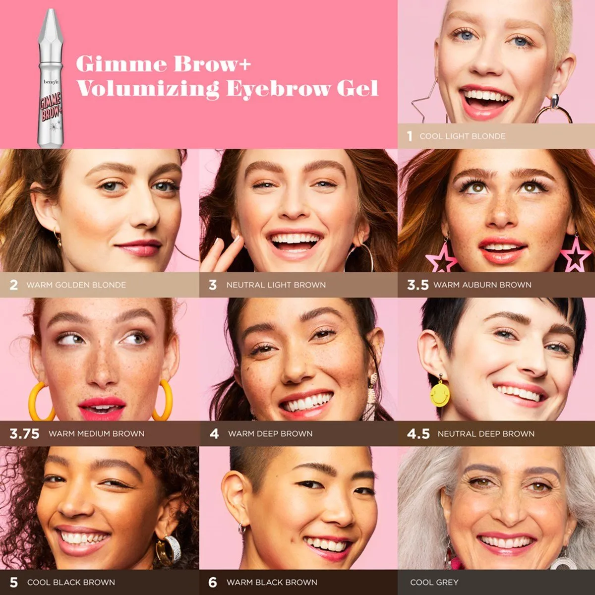 Benefit Cosmetics Gimme Brow  Volumizing Eyebrow Gel