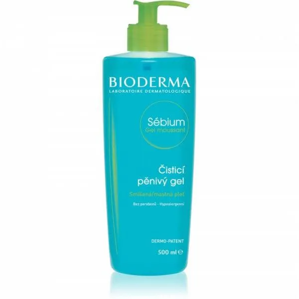 Bioderma - Sebium purifying cleansing foaming gel pump