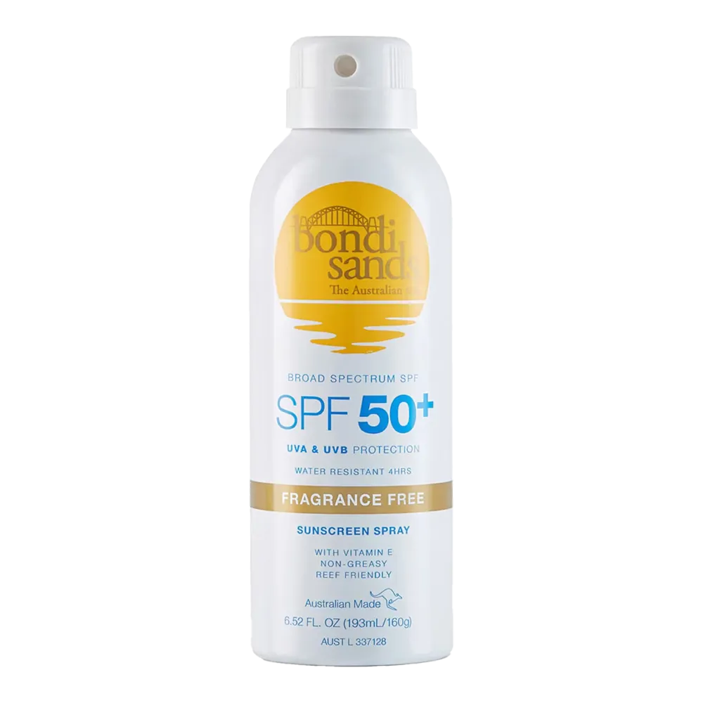 Bondi Sands SPF 50  Fragrance Free Sunscreen Mist Spray 193.0ml
