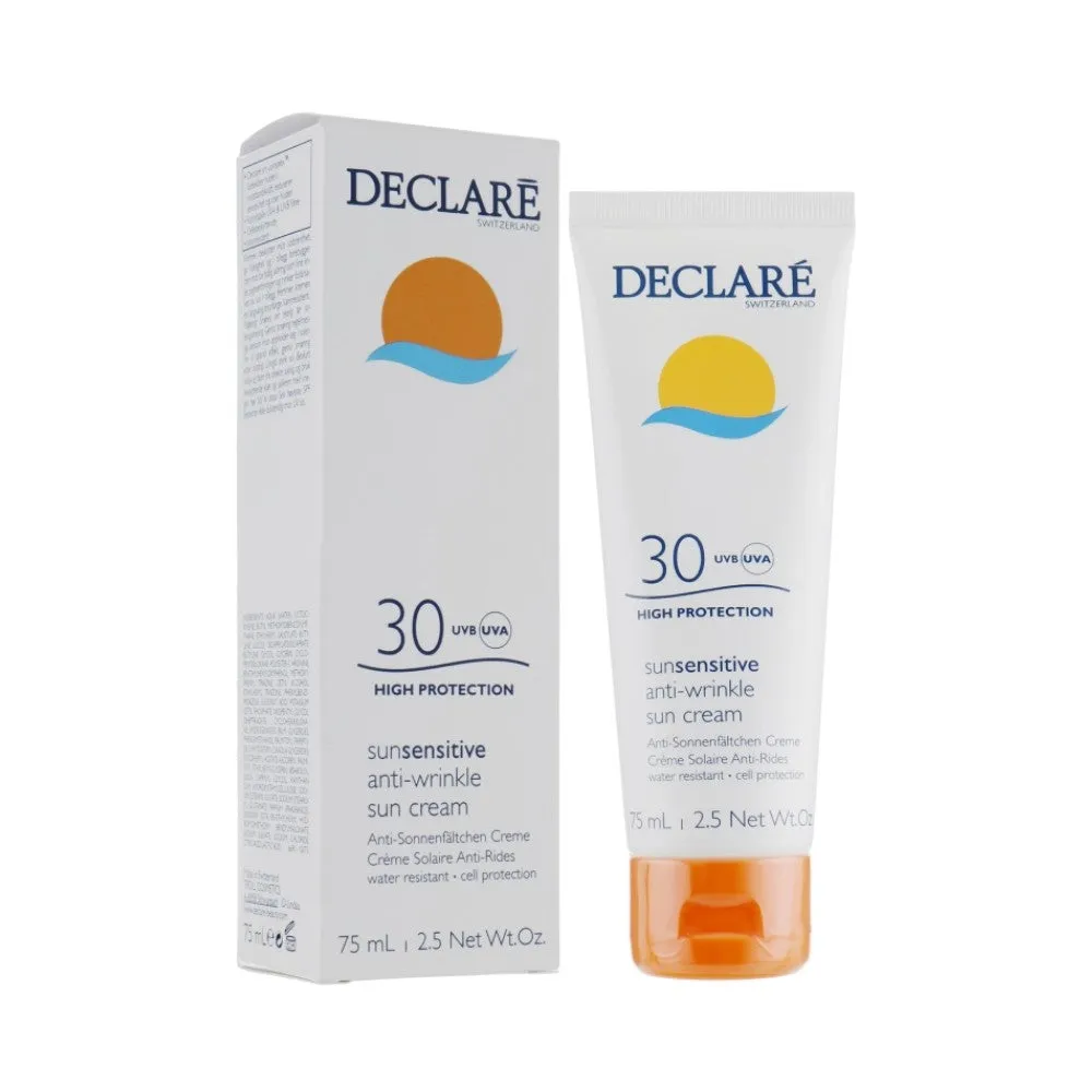 CLEARANCE - Declare Anti-Wrinkle Sun Cream SPF30 75ml
