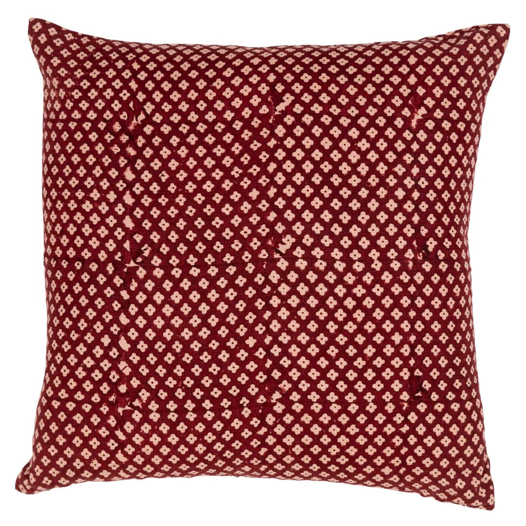 Clover Plum Decorative Pillow Cover