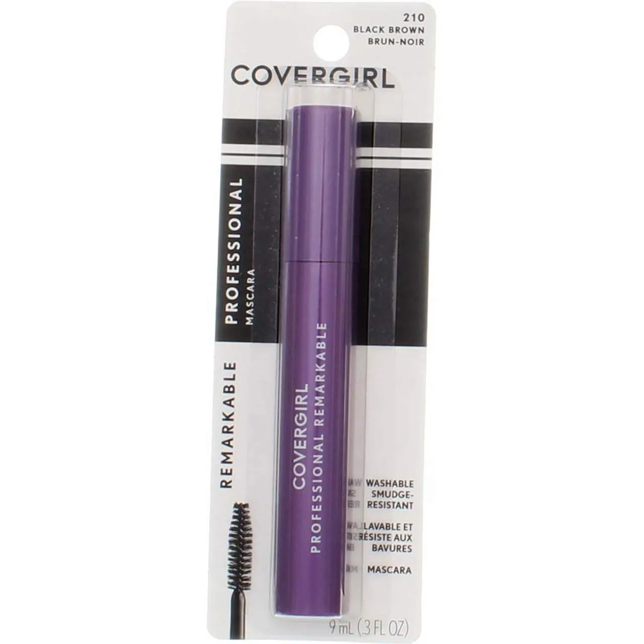COVERGIRL - Professional Remarkable Washable Mascara Black Brown - 0.3 fl. oz. (9 ml)