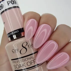 Cre8tion Gel Polish, French Collection, P09, 0.5oz