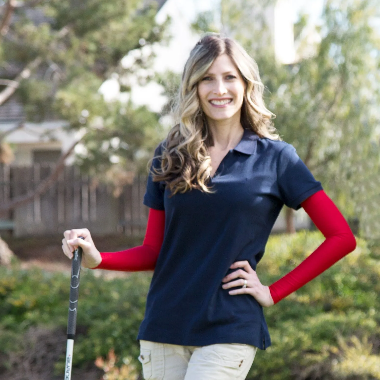Dark Navy Protective Sleeves for Golf