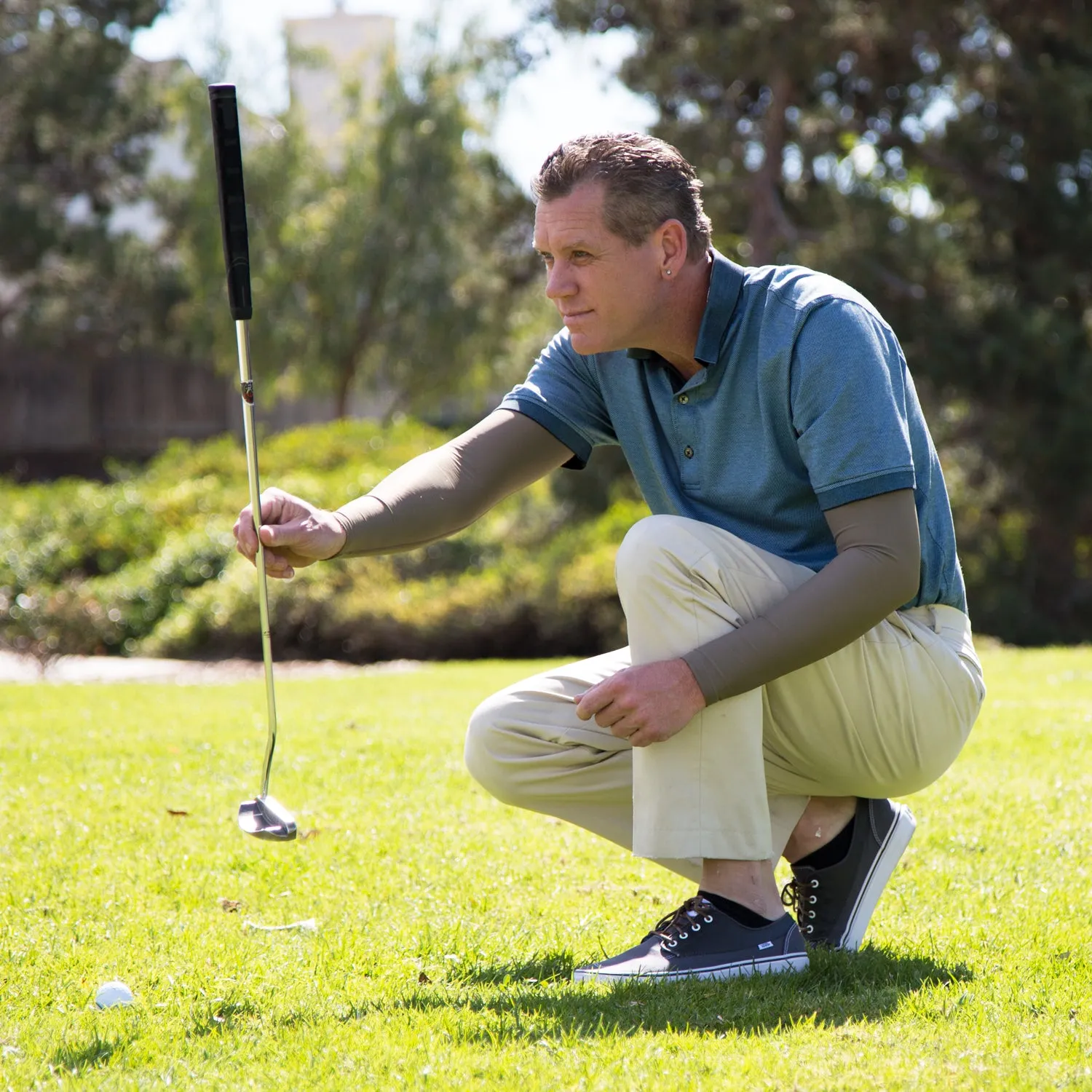 Dark Navy Protective Sleeves for Golf