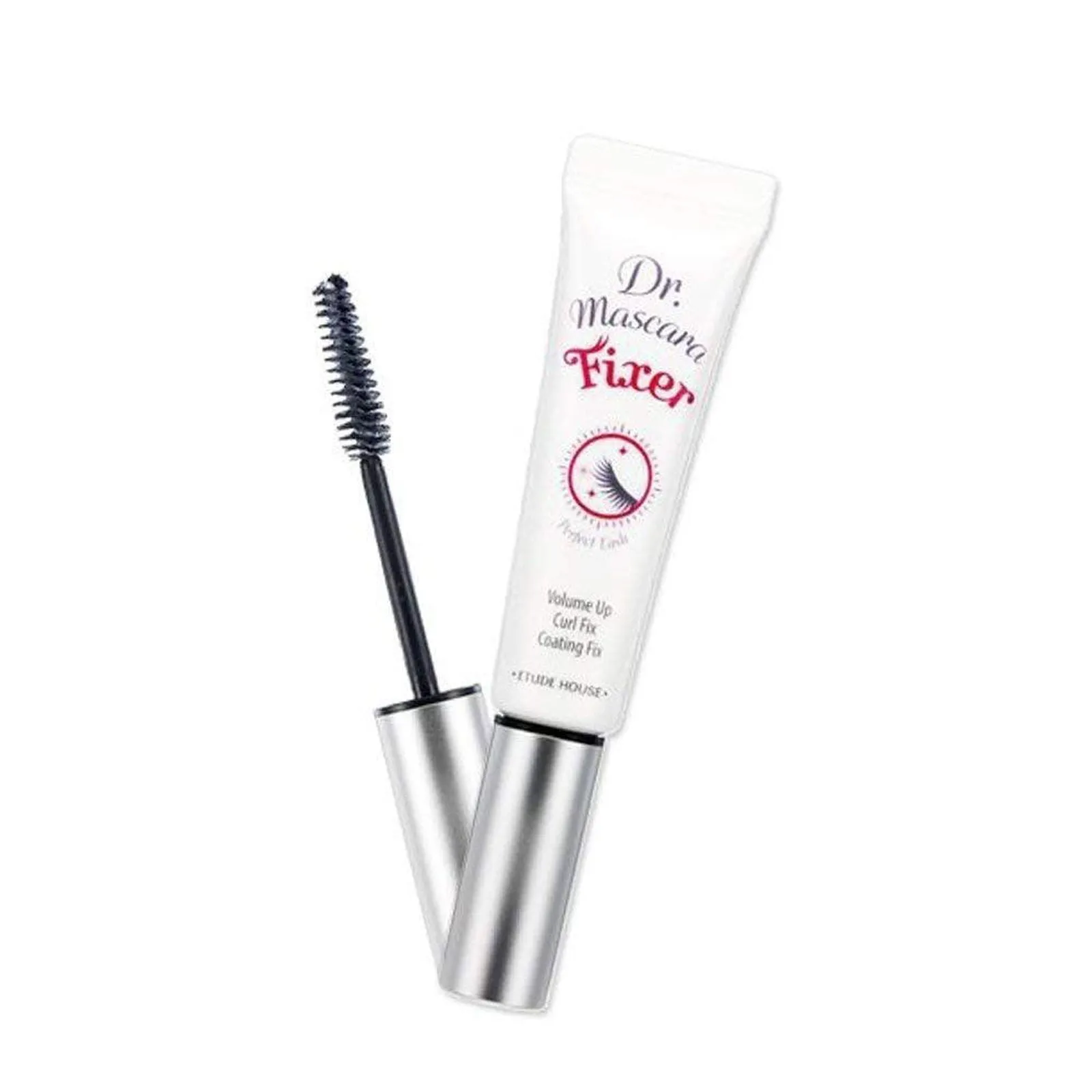 ETUDE Dr. Mascara Fixer For Perfect Lash 01 (Natural Volume Up) | Long-Lasting Smudge-Proof Mascara Fixer with Care Effect | Korean Makeup