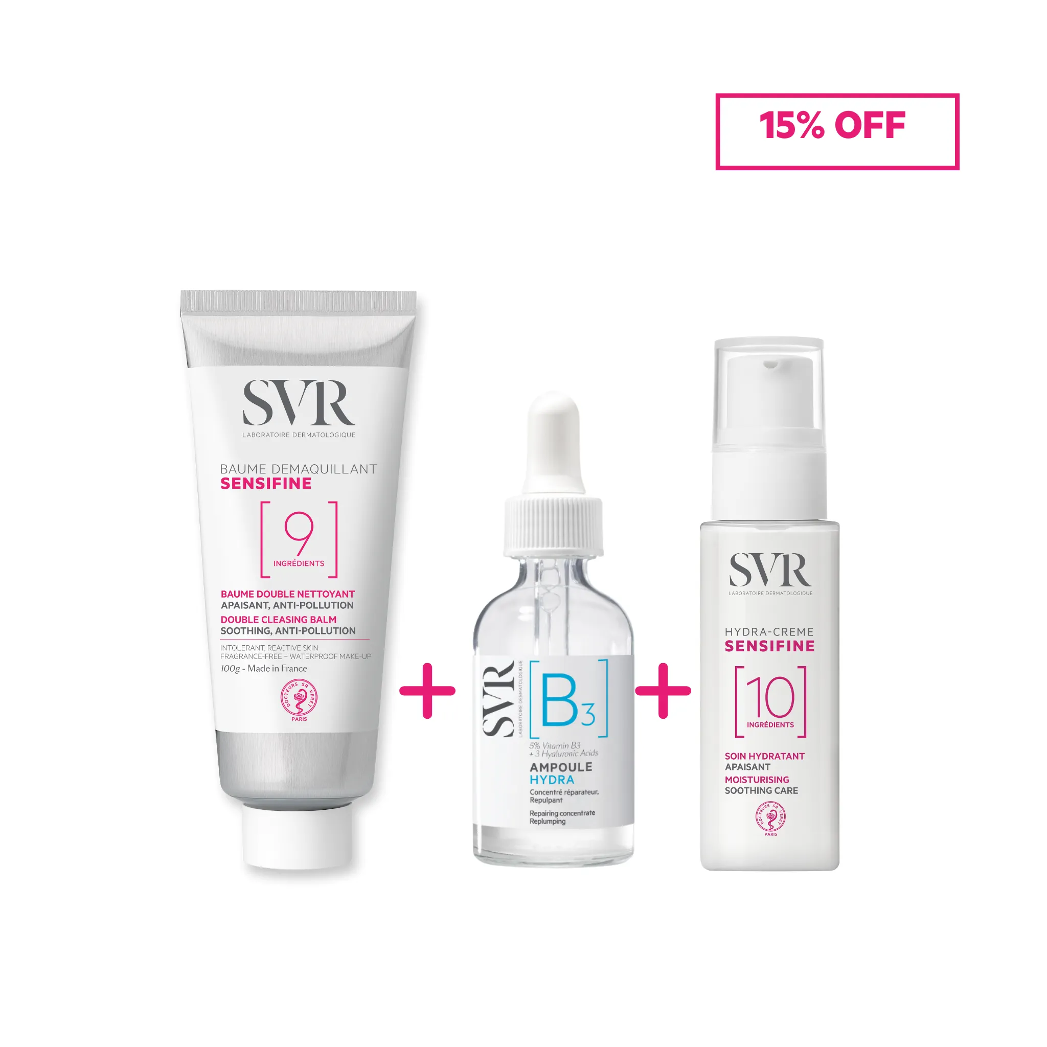Fragrance-Free Sensitive Skin Trio