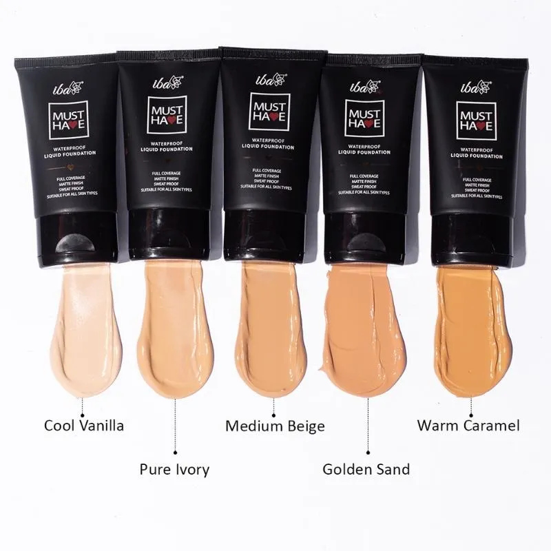 Iba Must Have Waterproof Liquid Foundation
