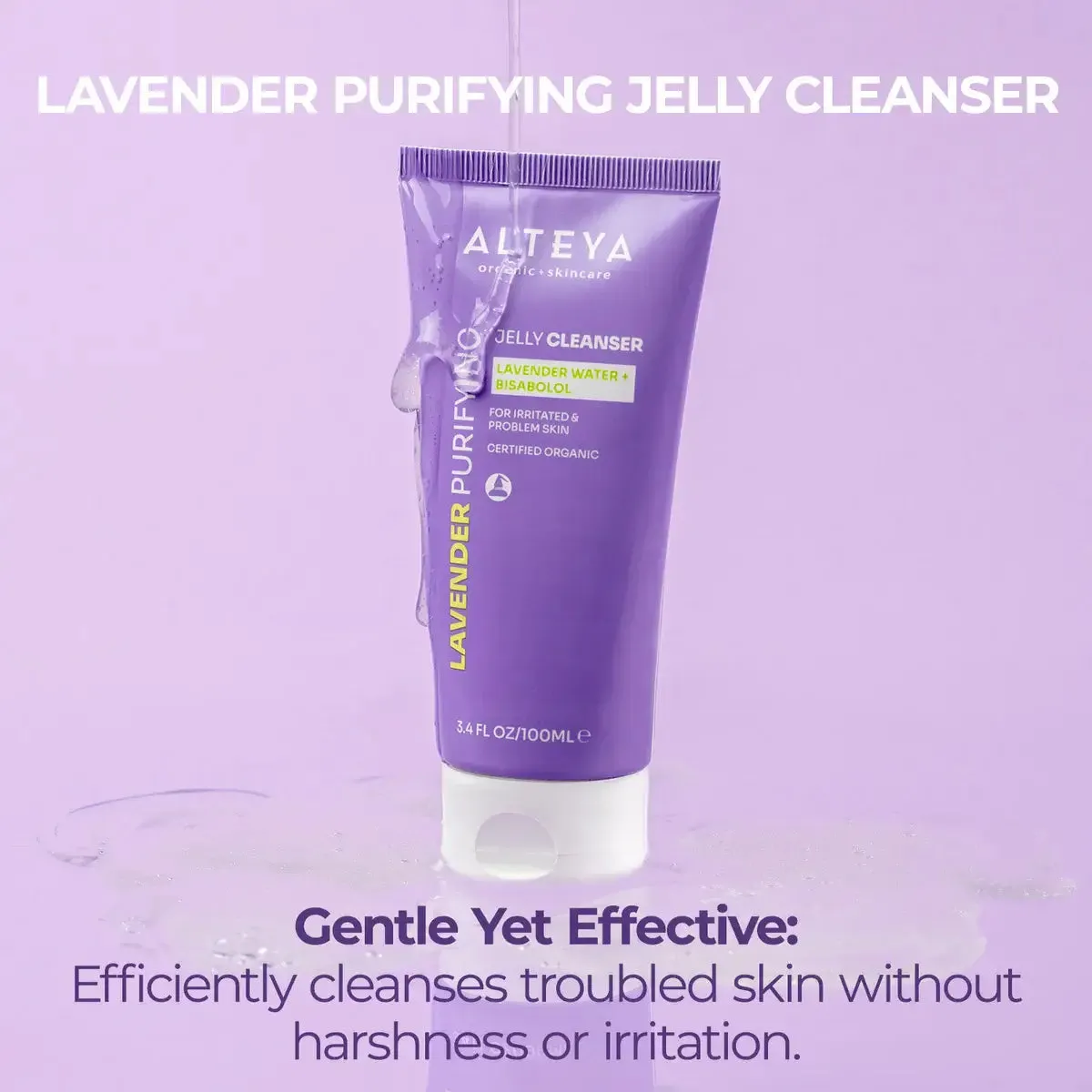 Lavender Purifying Jelly Cleanser with Lavender Water and Bisabolol