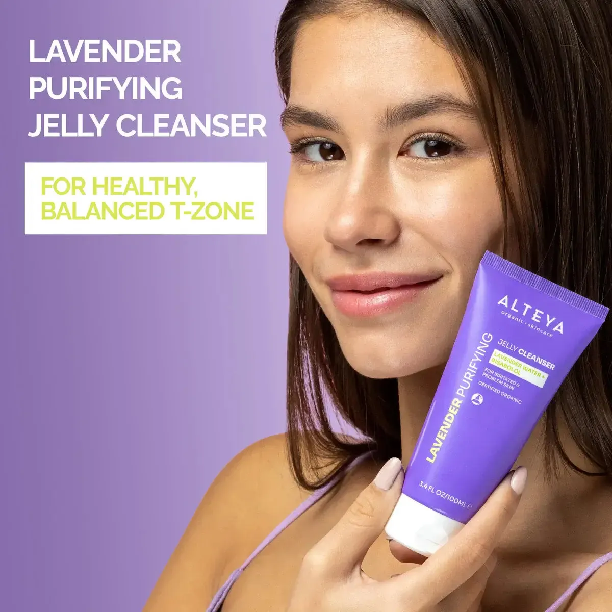 Lavender Purifying Jelly Cleanser with Lavender Water and Bisabolol