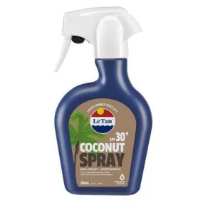Le Tan - Coconut SPRAY Sunscreen Moisturising SPF30  250ML (5255)