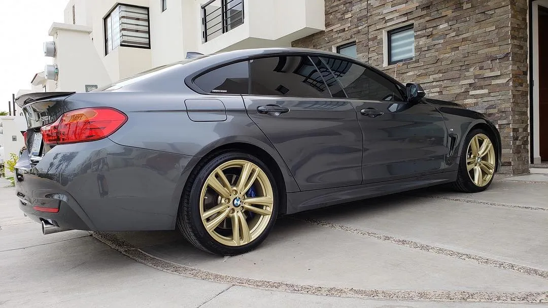 Lime Gold Plasti Dip Wheel Kit