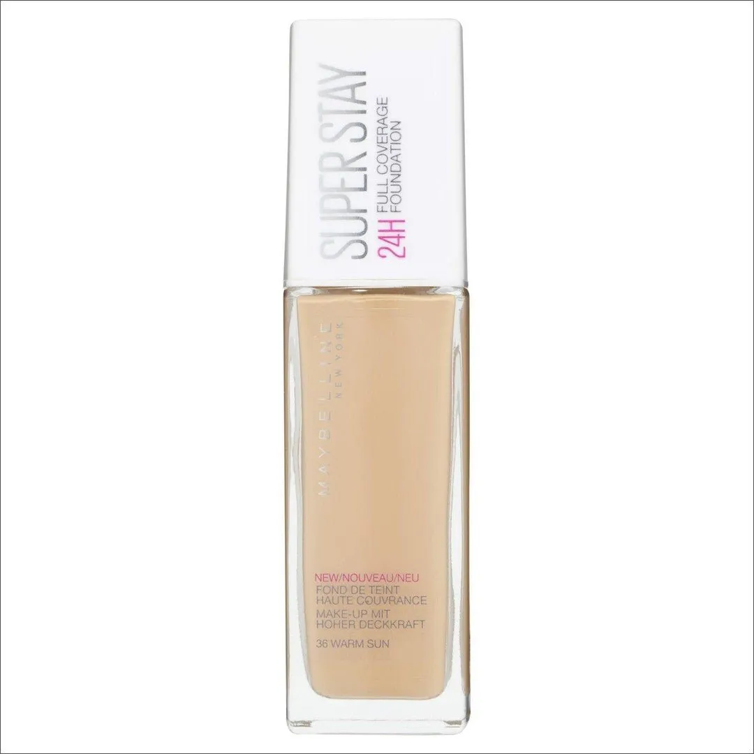 Maybelline Super Stay 24hr Foundation - 36 Warm Sun