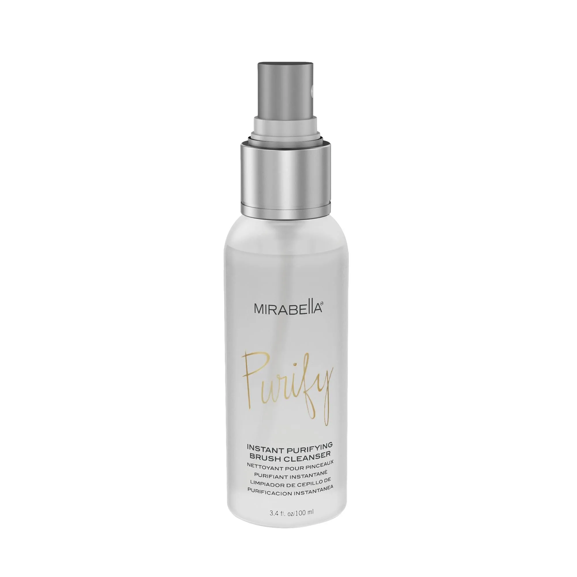 Mirabella Instant Purifying Brush Cleaner, 3.4 oz