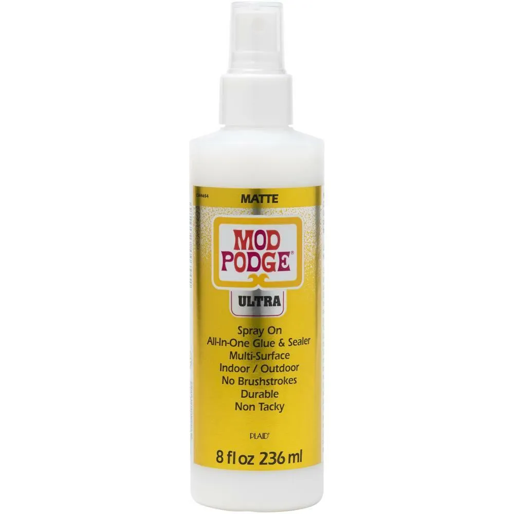 Mode Podge Spray On Glue & Sealer Matte 4Oz