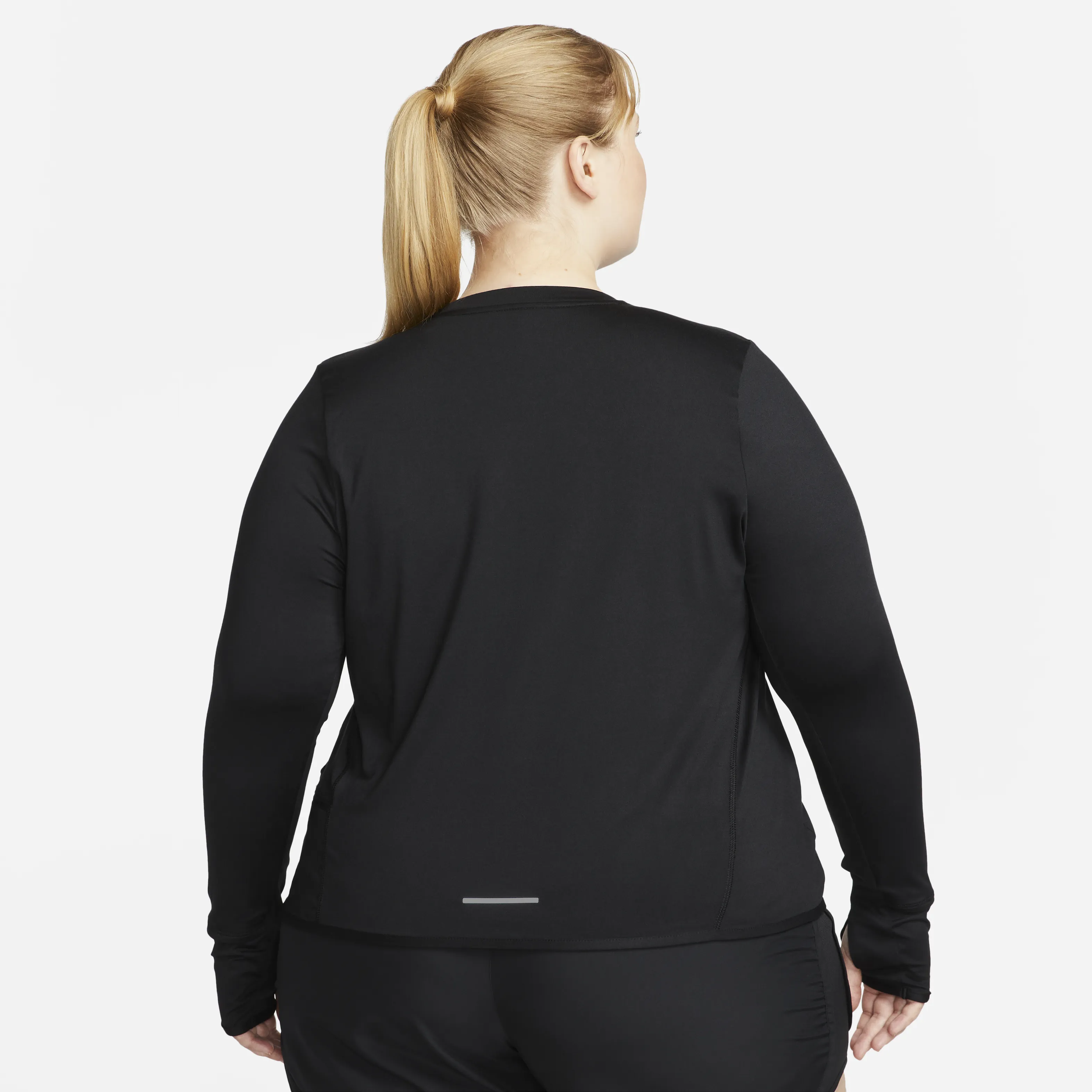 Nike Dri-FIT Swift Element UV-Women's Crew-Neck Running Top (Plus