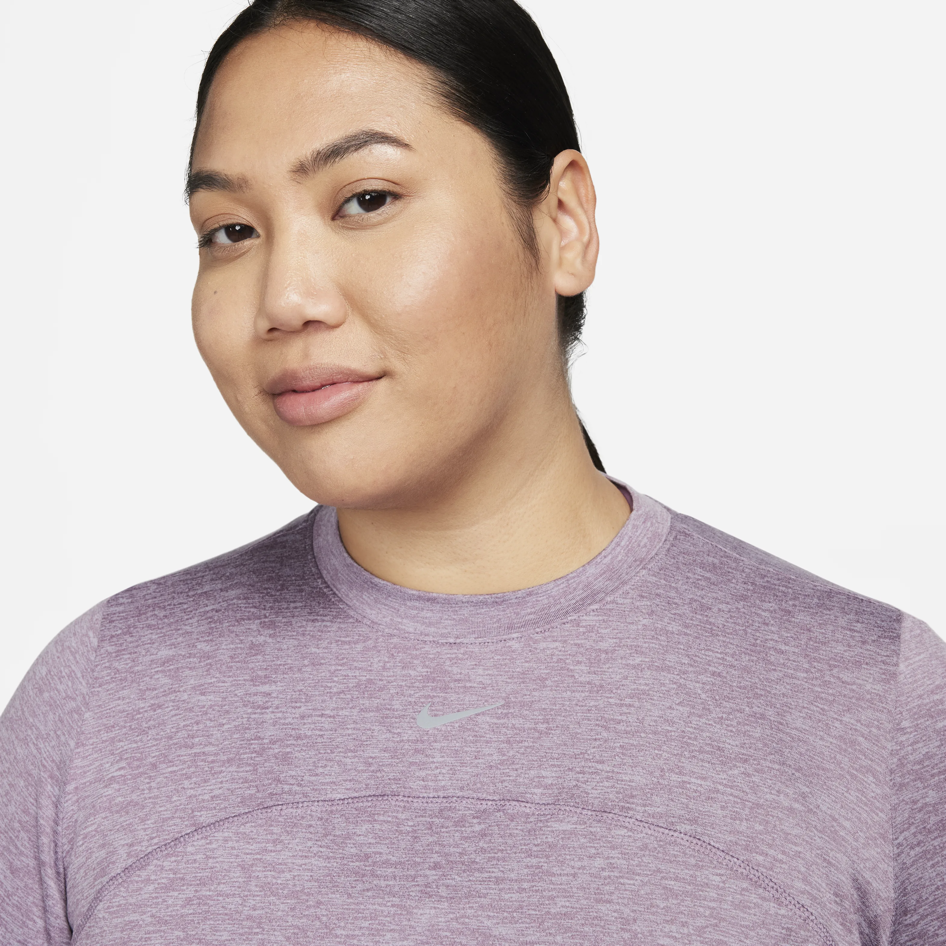 Nike Dri-FIT Swift Element UV-Women's Crew-Neck Running Top (Plus