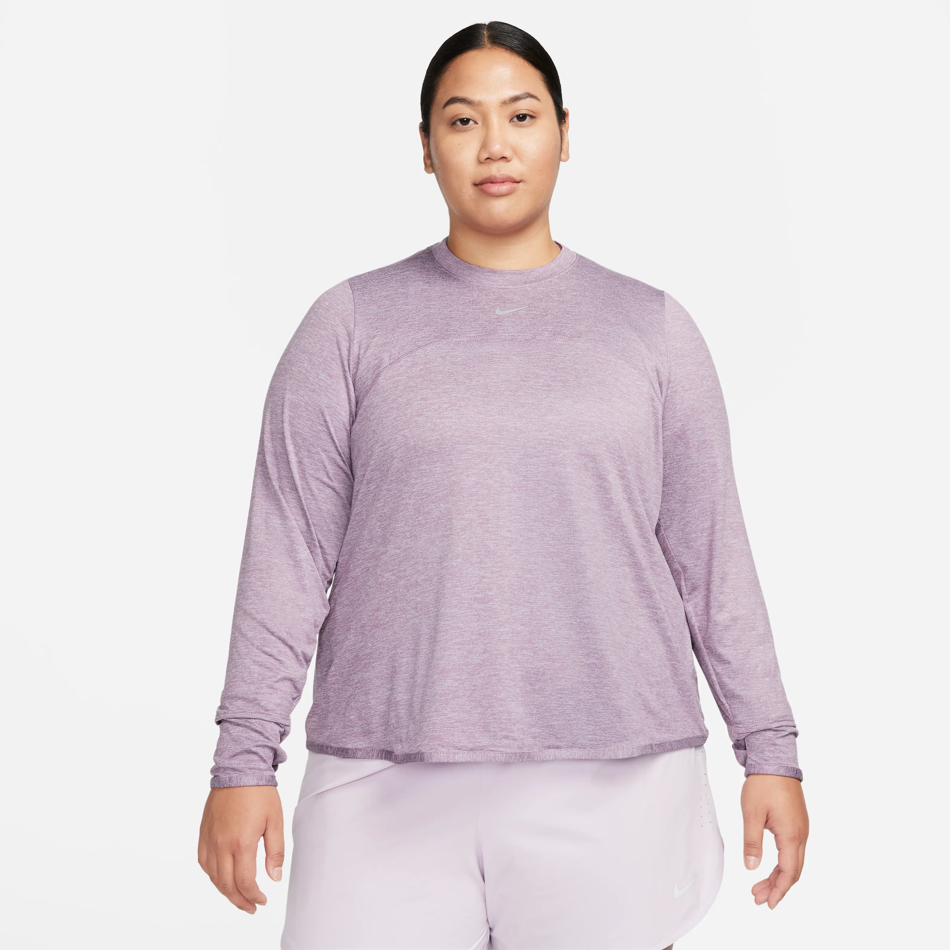 Nike Dri-FIT Swift Element UV-Women's Crew-Neck Running Top (Plus