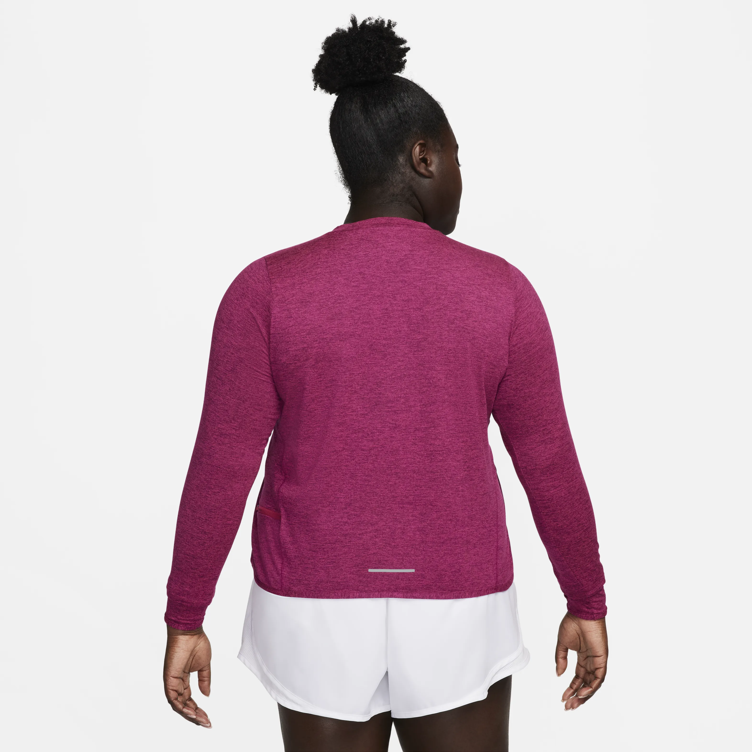 Nike Dri-FIT Swift Element UV-Women's Crew-Neck Running Top (Plus