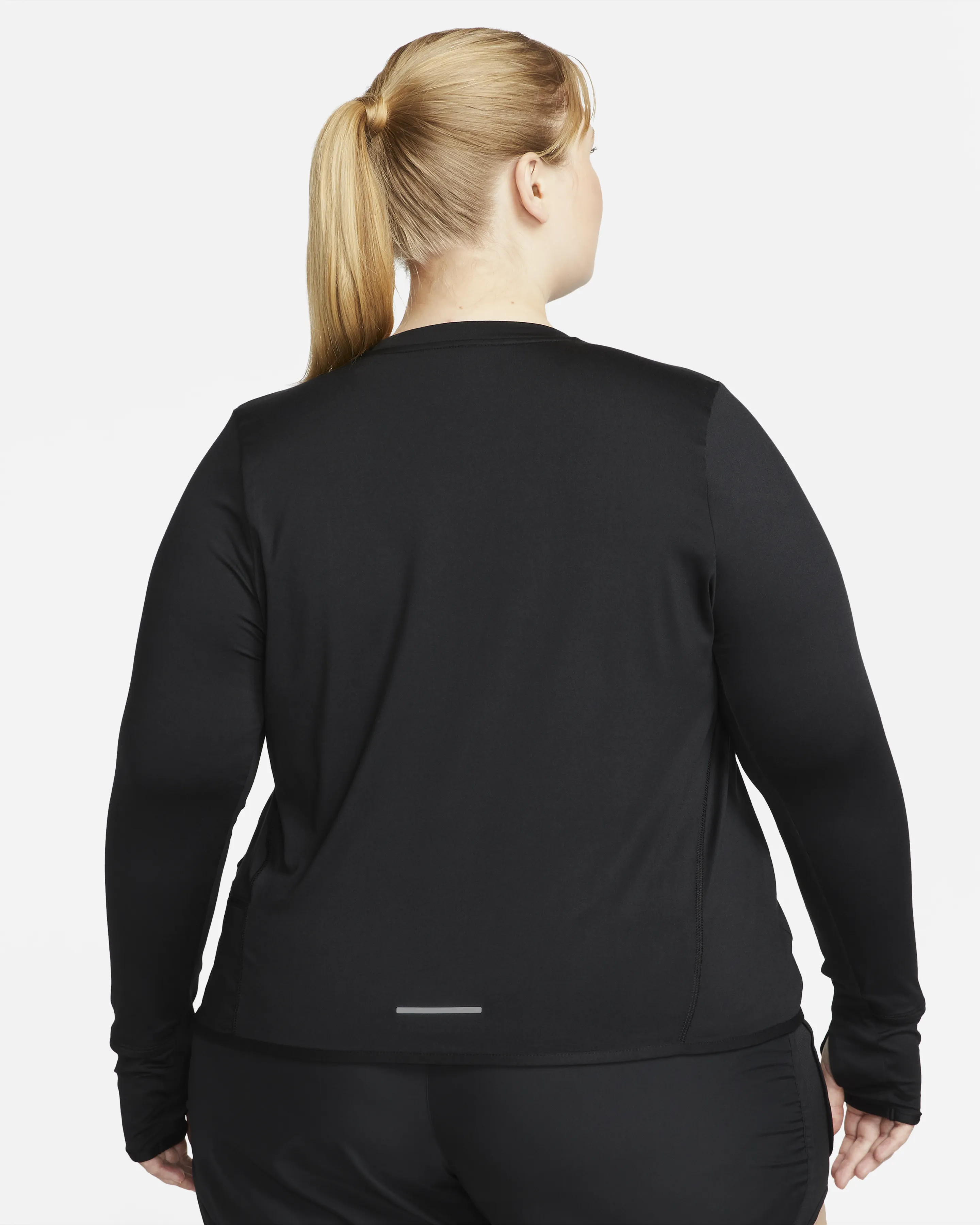 Nike Dri-FIT Swift Element UV-Women's Crew-Neck Running Top (Plus