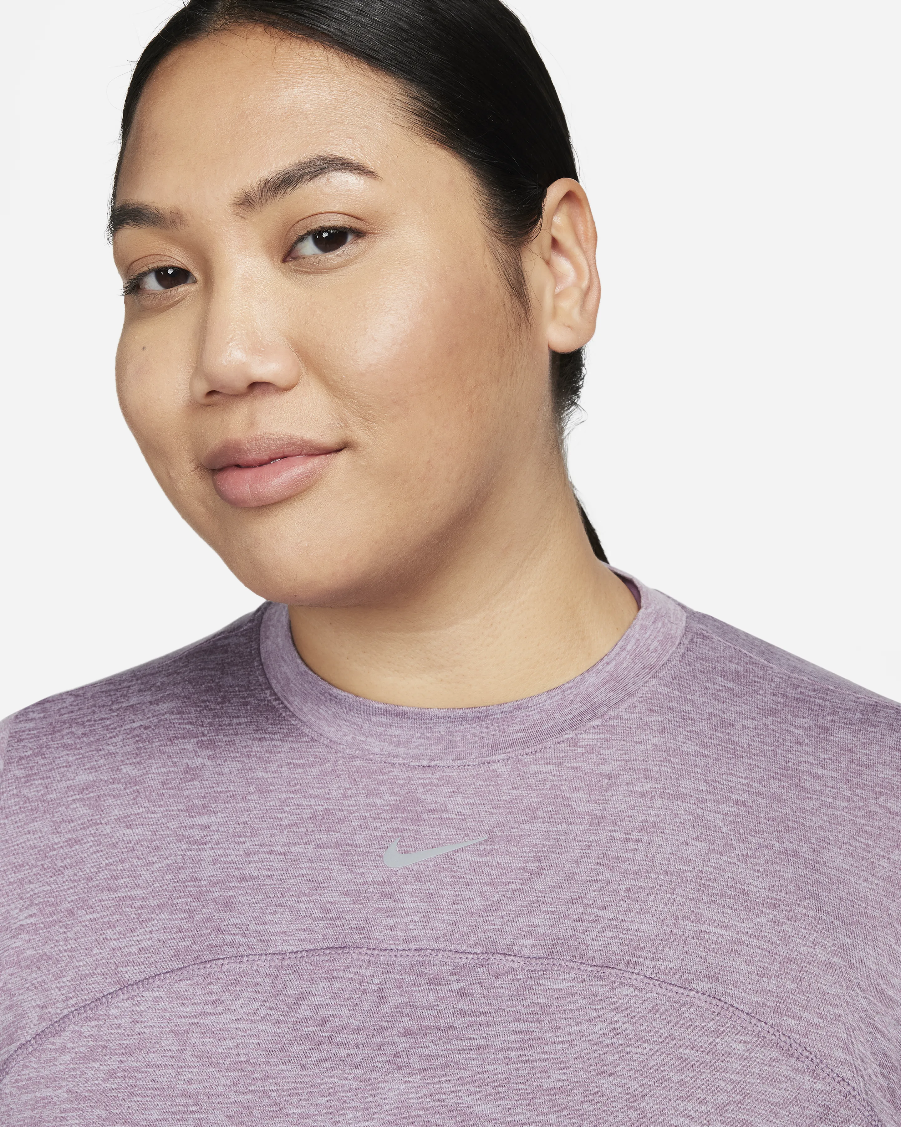Nike Dri-FIT Swift Element UV-Women's Crew-Neck Running Top (Plus