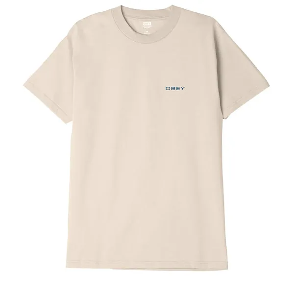 Obey OP Perspective T-Shirt - Cream