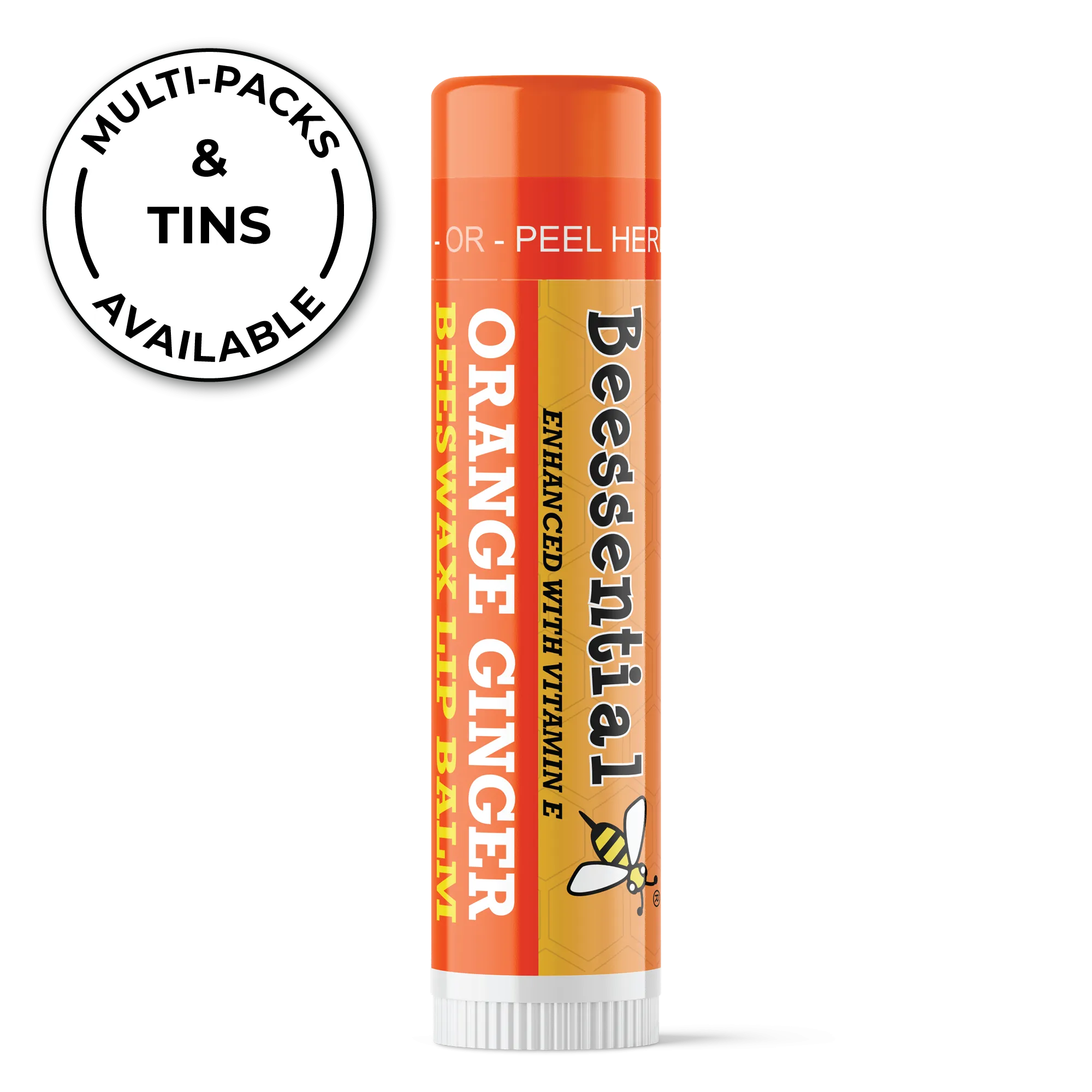 Orange Ginger Lip Balm
