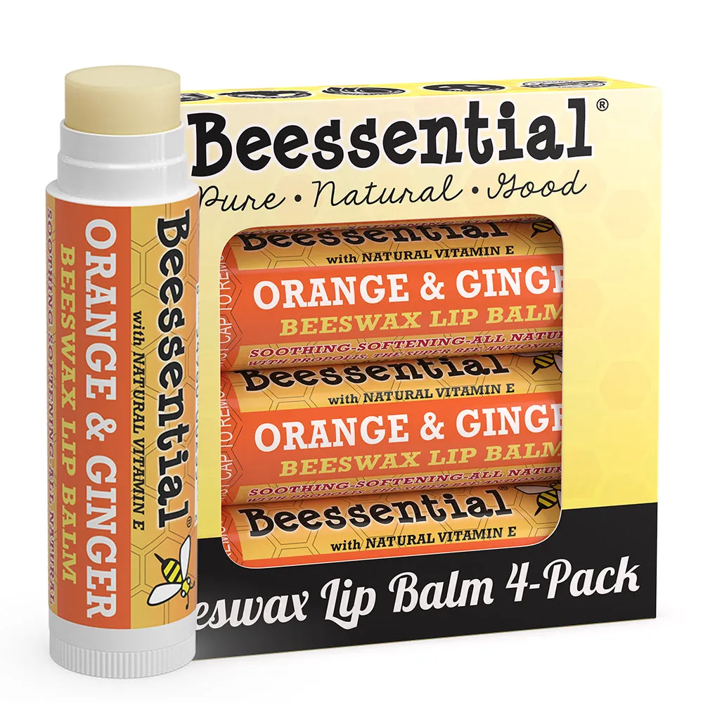 Orange Ginger Lip Balm