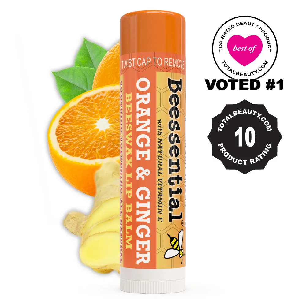 Orange Ginger Lip Balm
