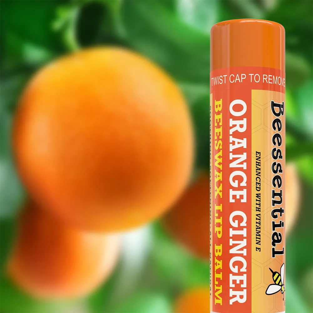 Orange Ginger Lip Balm