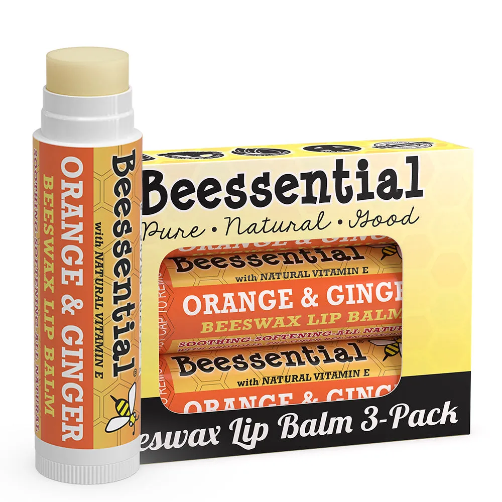 Orange Ginger Lip Balm