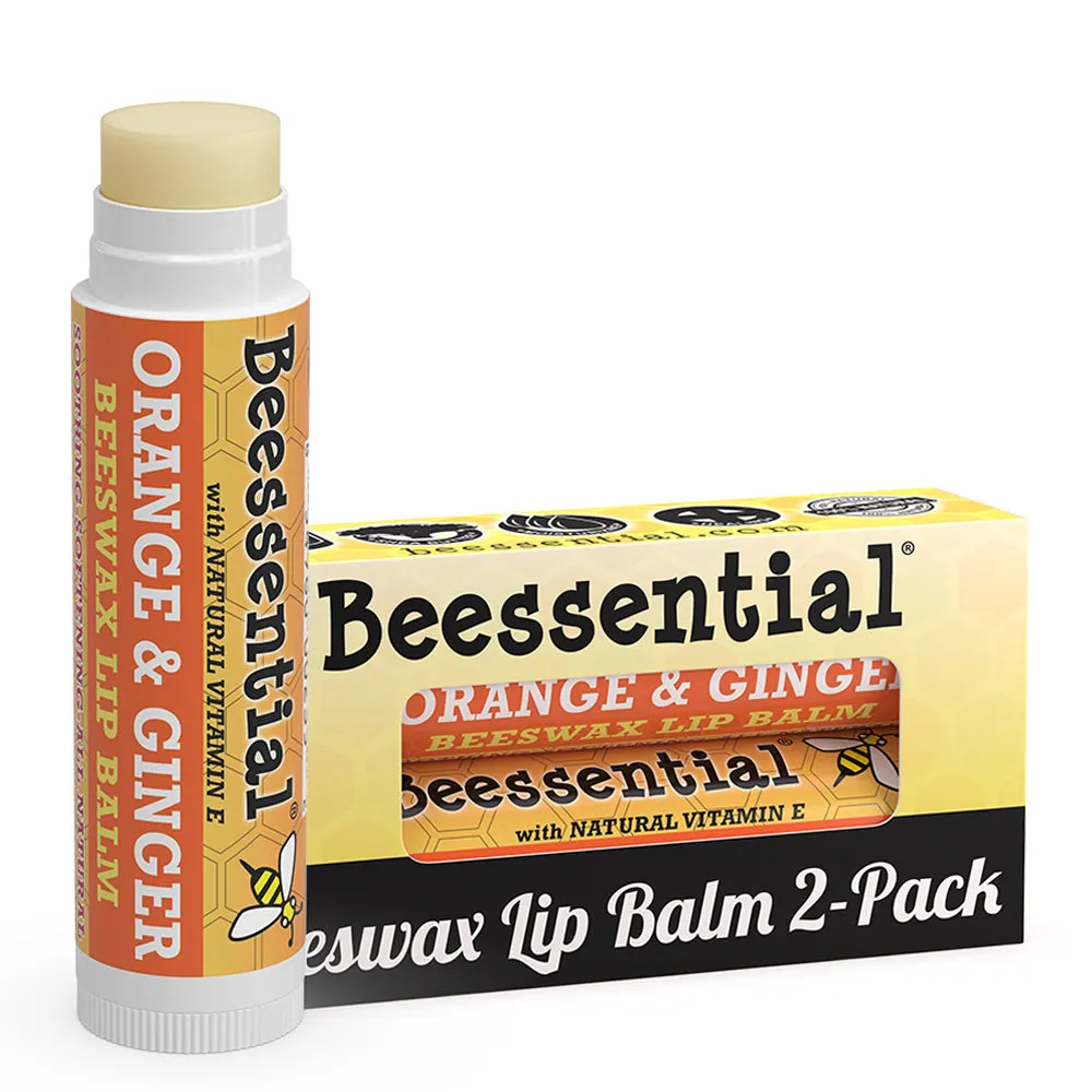 Orange Ginger Lip Balm