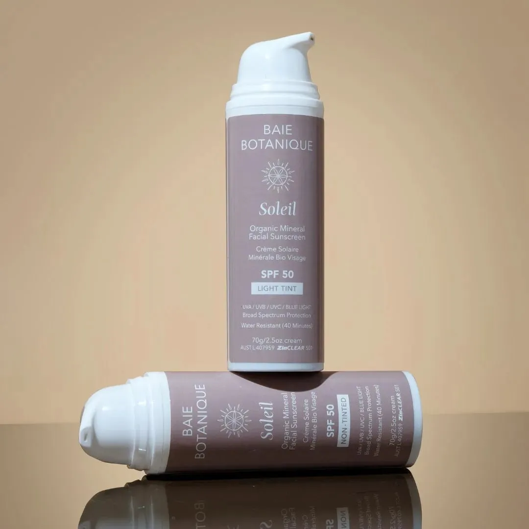 Organic Mineral Facial Sunscreen SPF 50