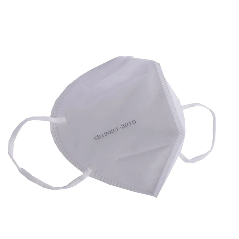 Original4u MIPLNI KN-95 Protective Respirators Protective 5 Layers Face Mask 10 Pack - BFE>