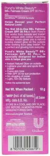Pond's White Beauty Fairness Cream - BB , 18g Tube