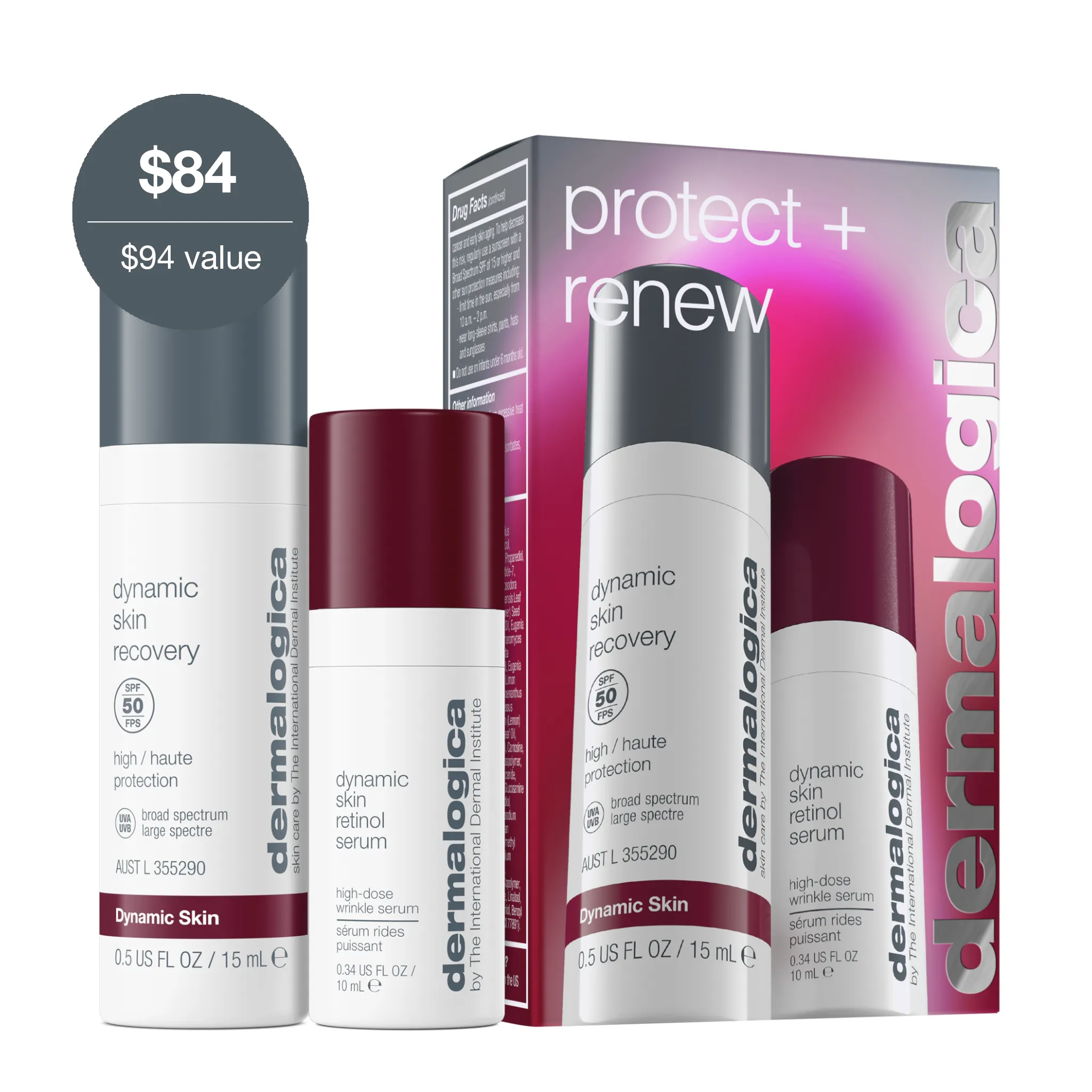 protect   renew (2 travel size)