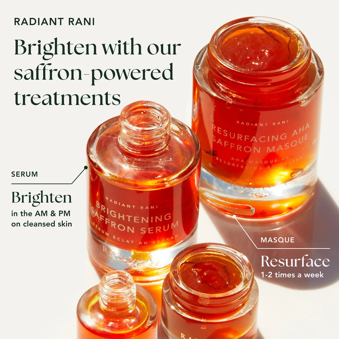 Resurfacing AHA Saffron Masque