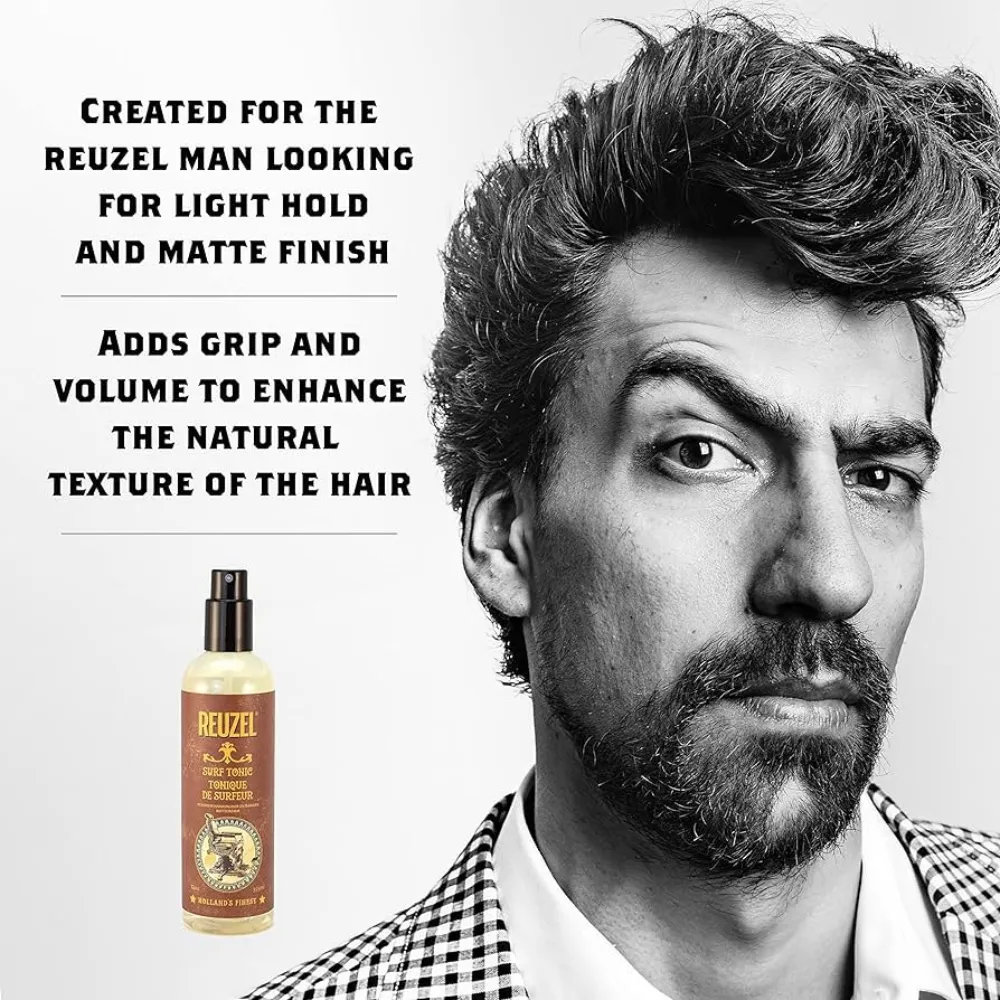 Reuzel Spray Surf Tonic - Light Hold Matte Finish Adds Texture